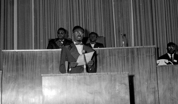  Discours d'indépendance de Patrice Lumumba le 30 juin 1960 à Leopoldville