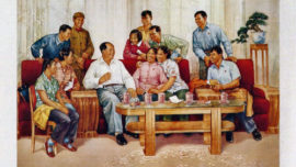 Le président Mao reçoit les représentants de la jeunesse - 1965