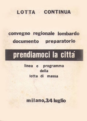 Lotta Continua-citta