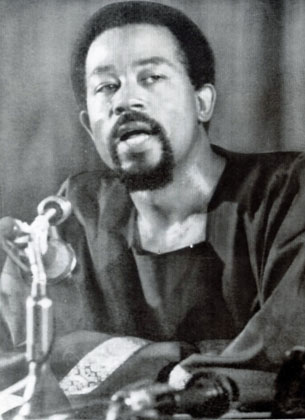 Eldridge Cleaver au festival culturel panafricain - Alger 1969