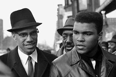 Malcolm X et Mohammed Ali