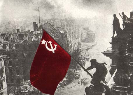 Drapeau URSS Berlin