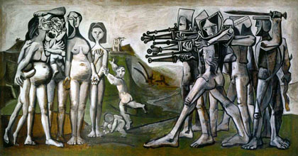 Picasso-massacres en Corée