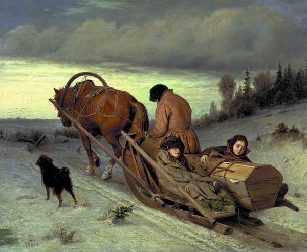 Vassili Perov-Dernier adieu