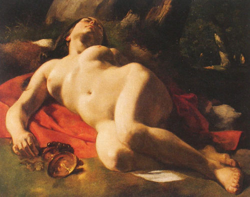 La Bacchante, non daté (entre 1844 et 1847)
