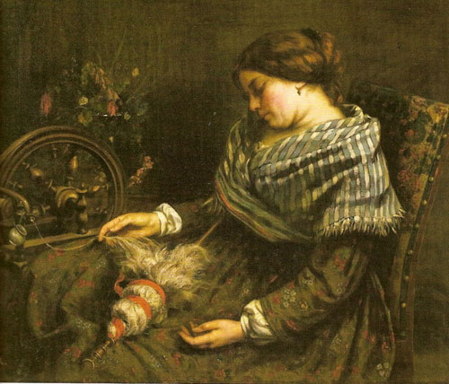 La fileuse endormie (1853)