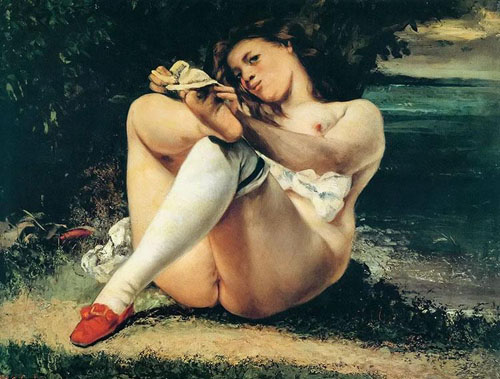 Femme aux bas blancs (1864)