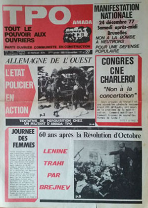Bimensuel TPO-AMADA du 9 novembre 1977 (n° 27)
