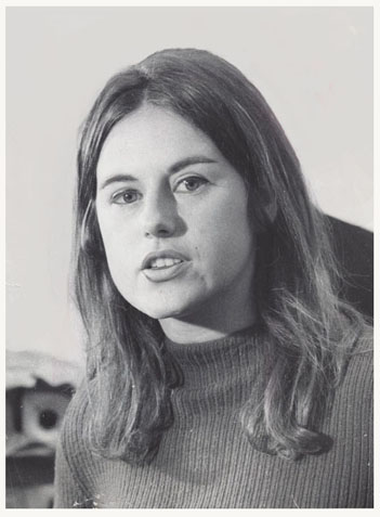 Bernardine Dohrn, dirigeante du Weathermen