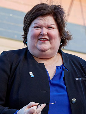 Maggie De Block, ministre fédérale des Affaires sociales et de la Santé publique
