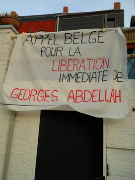 alicot de l’"Appel belge pour la libération de GIA". Relevons ici l’erreur dans le patronyme du militant emprisonné
