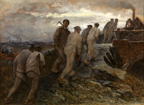 Constantin Meunier - Sur le chemin de la mine