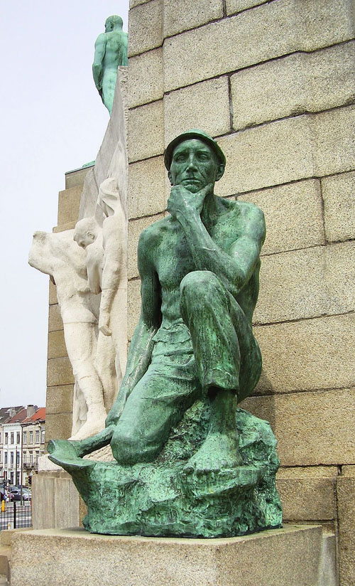 Monument au Travail - Le mineur 