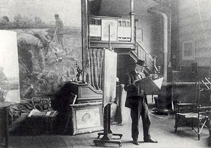 Emile Claus - Atelier