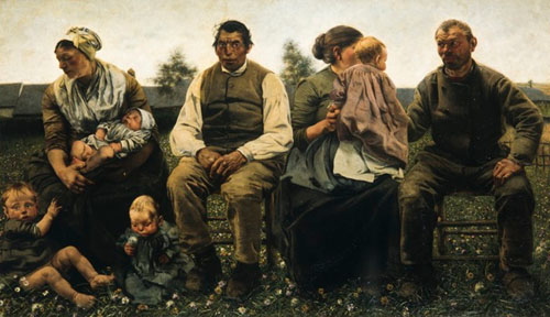 Léon Frédéric - Les Âges du paysan : Les époux