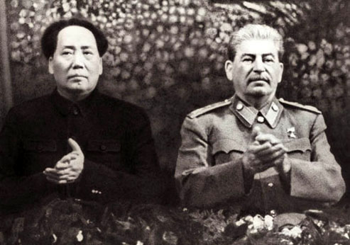 Mao Zedong et Staline