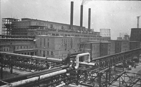 Usines IG Farben au sein du camp de Monowitz (Auschwitz III)