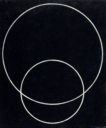 Alexandre Rodtchenko, Deux cercles n°127, 1920