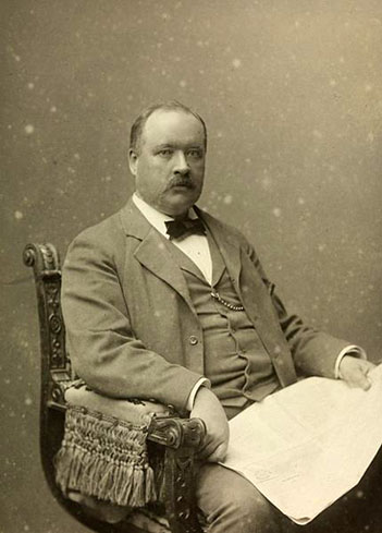 Svante Arrhenius, autour de l’année 1895