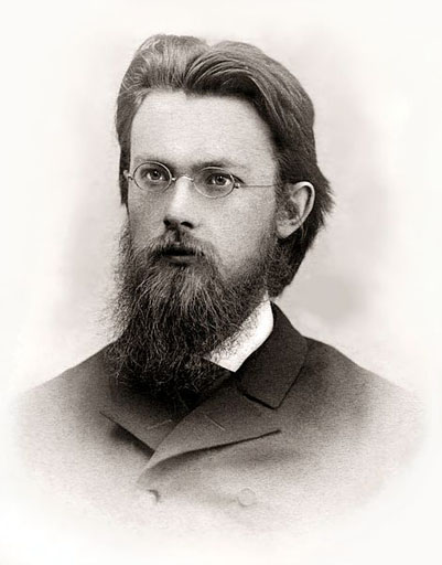 Vladimir Vernadsky, en 1889. La photographie a été prise dans un studio parisien.