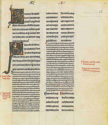 Averroès, version en latin du Grand Commentaire du De anima d’Aristote, milieu-fin du XIIIe siècle