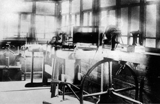 L’atelier-laboratoire de Konstantin Tsiolkovski