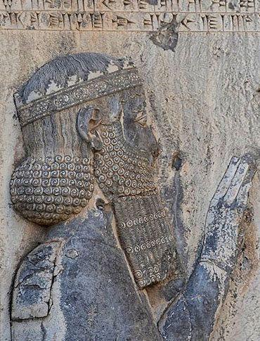 Darius le grand, inscription de Behistun, 5e siècle avant notre ère