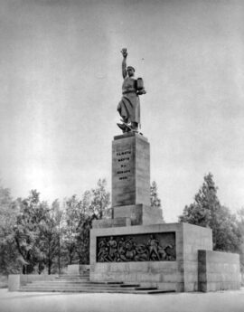 Monument aux victimes du 9 janvier 1905 à Leningrad
