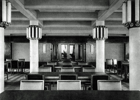 Intérieur de la maison de la culture de l’usine automobile Staline à Moscou