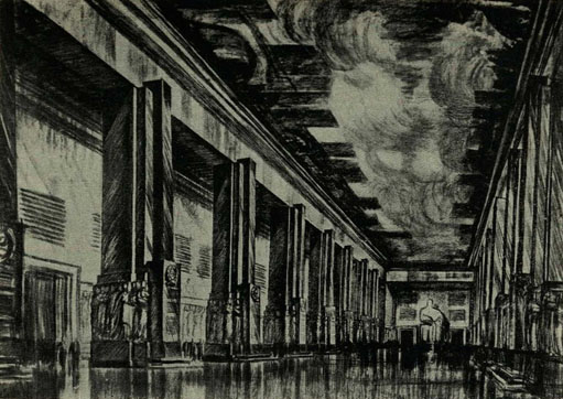 La salle de la Constitution stalinienne