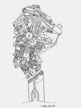 Le plan de l’exposition agricole pansoviétique