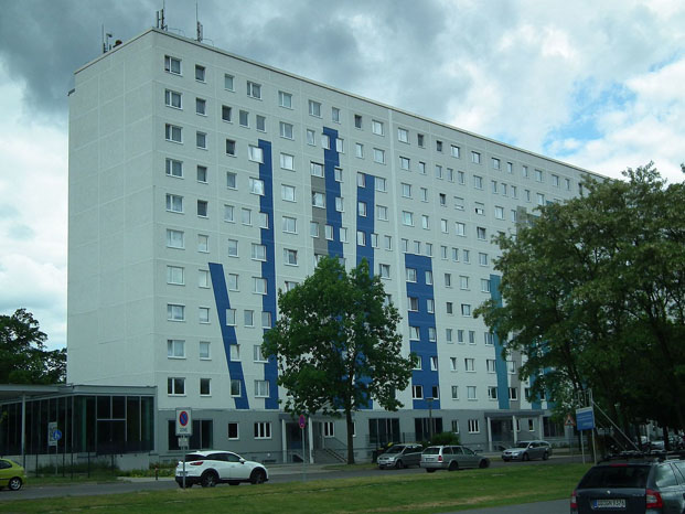 Plattenbau à Hoyerswerda