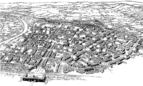 Stalinstadt : le projet de Kurt Walter Leucht