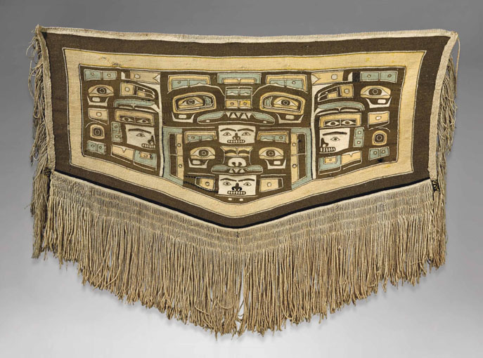 Tissu haïda au Canada, 19e siècle