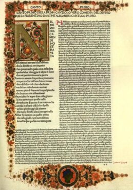 Une des premières éditions de la Comédie