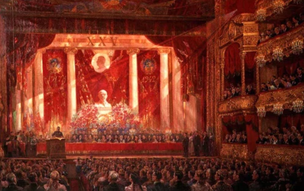 Alexandre Gerasimov, Hymne à Octobre