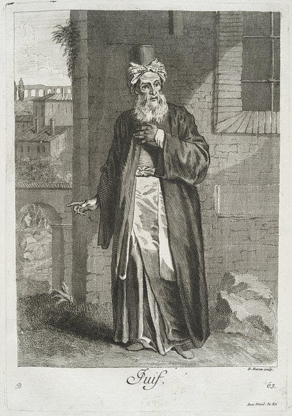 Un Juif de l’empire ottoman, par Jean-Baptiste Vanmour, 1707
