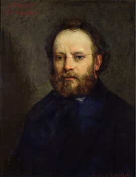 Portrait de Pierre Joseph Proudhon, par Gustave Courbet, 1865
