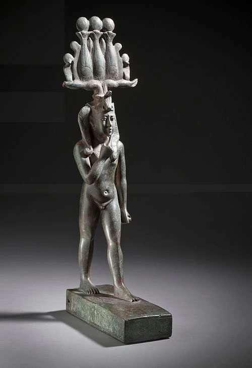 Statue du dieu Khonsou, 712-332 avant notre ère