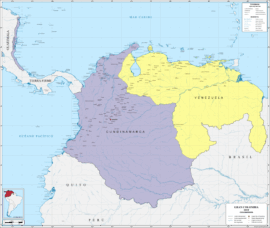 La República de Colombia en 1819 (wikipedia)