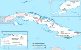 Cuba aux 116e-17e siècles