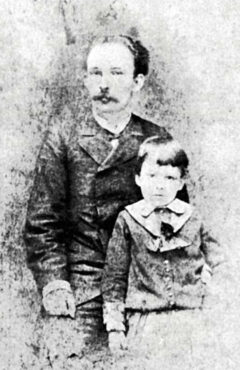 José Martí et son fils en 1885