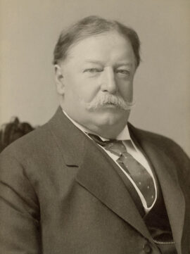 L’amiral William Howard Taft, gouverneur provisoire de Cuba, futur président des États-Unis)