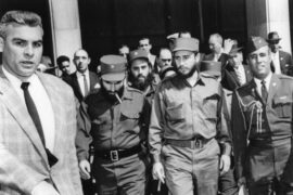 Fidel Castro en visite à Washington en avril 1959