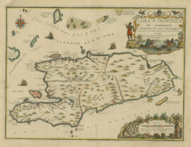 Une carte de 1723