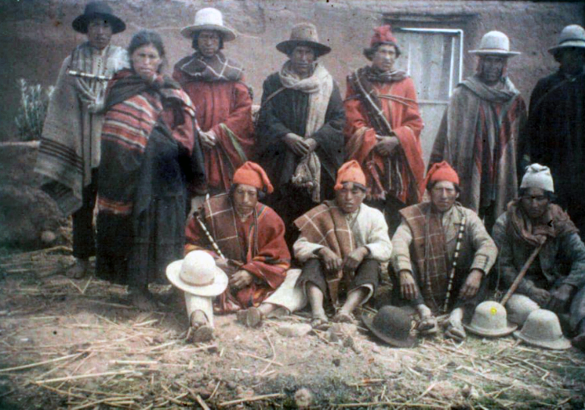 Des paysans boliviens, 1910