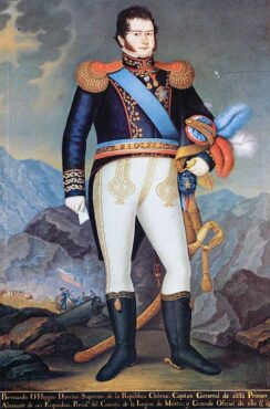 Bernardo O’Higgins par José Gil de Castro, 1820