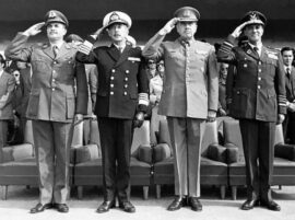 La junte militaire en 1973