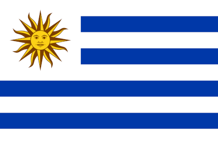 Le drapeau de l’Uruguay