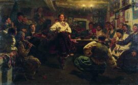Une fête en soirée
